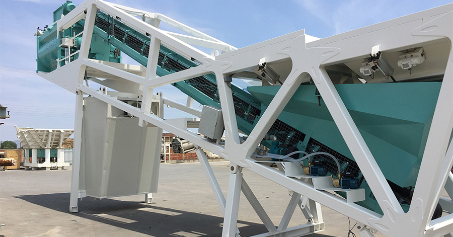 Mobile Concrete Batching Units